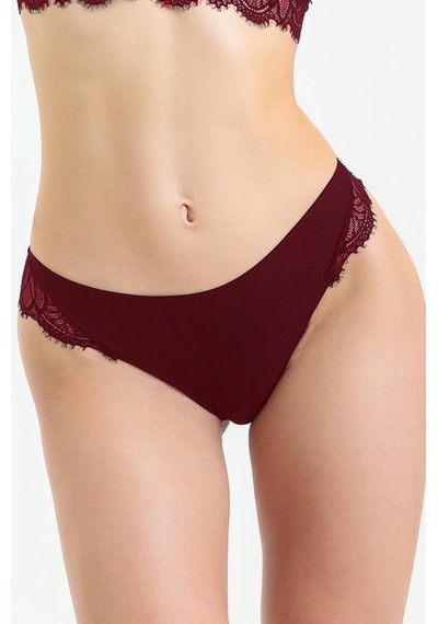 Magic Form Püskül Dantelli String Külot - 185 Bordo - 619114219 Bordo