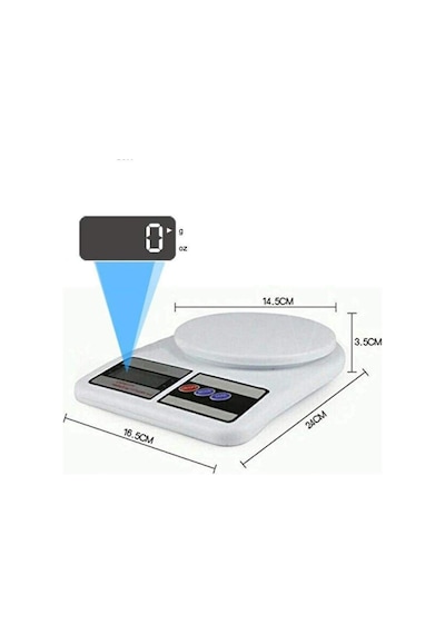 Mutfak Tartısı, Elektronik Hassas Mutfak Terazisi, Dijital Mutfak Tartısı, Mutfak Terazisi, 10 Kg 1 Gr Hassasiyet, D Diğer