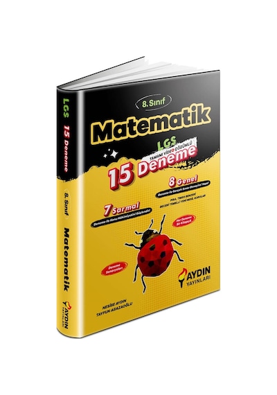 Aydın 8. Sınıf LGS Matematik 15 Deneme