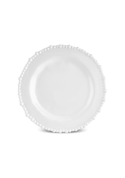 Karaca Perla Melamin Pasta Tabağı 23 cm Beyaz