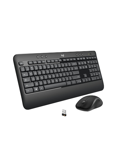 Logitech Advanced Combo 920-008808 Kablosuz Q Klavye Mouse Set