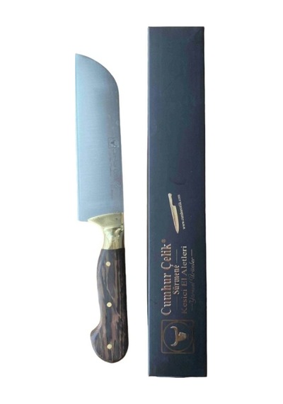 Cumhur Çelik 61620 Santoku Şef Bıçağı Ahşap