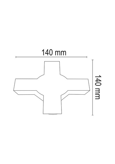 Elektrikle Çalışır, 4 Watt, Modern Tasarım İç Ve Dış Mekan Duvar Apliği, 3200 Kelvin, 220v Led Aplik Siyah