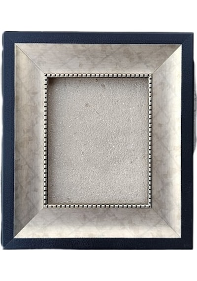 Yaldız İşlemeli Dekoratif Çerçeve 41x36cm 008