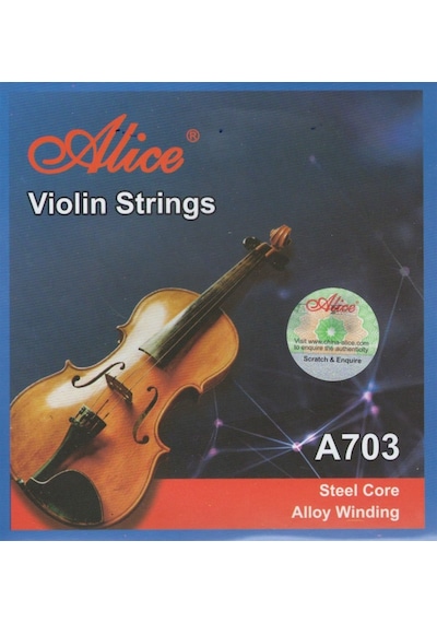 Alice A703-1 Keman Tek Mi Teli