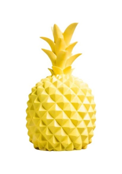Gece Lambası Ananas Şeklinde Desenli Büyük Boy Pil İle Çalışan Masa .