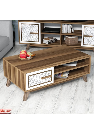 Variant Ayla Orta Sehpa - Beyaz