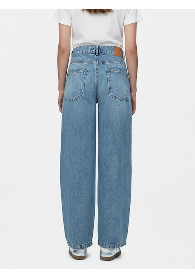 LTB Larrıe L Daralan Paça Orta Bel Mid Indigo Jean Pantolon