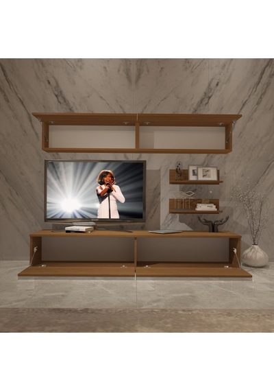 Decoraktiv Eko 5 Mdf Std Tv Ünitesi Tv Sehpası Ceviz
