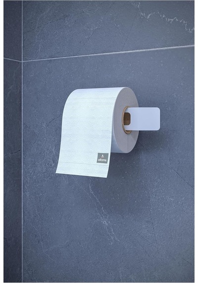 Metal Yapışkanlı Modern Tuvalet Kağıtlık Wc Kağıtlık, Tuvalet Kağıdı Askısı Beyaz Diğer