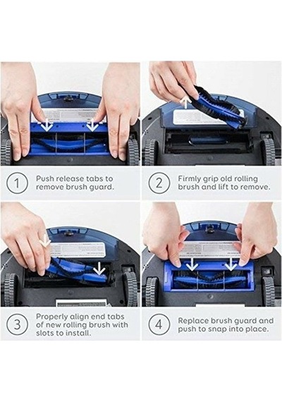 srfn ticaret Anker Uyumlu Eufy RoboVac 11S - 12 - 15C - 15T - 30 - 30C - 35C - Ana Fırça