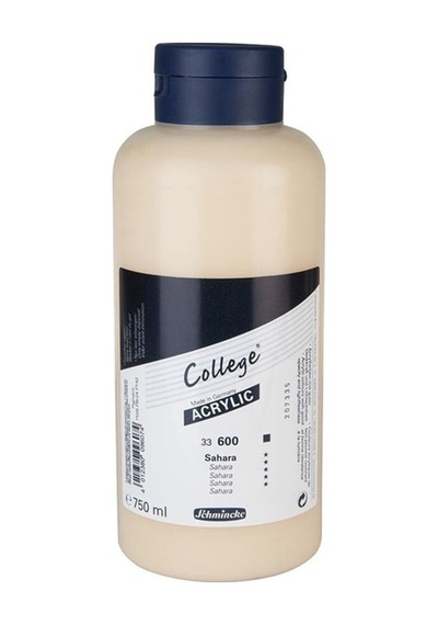 Schmincke : College Serisi Akrilik Boya : 750 Ml :sahara