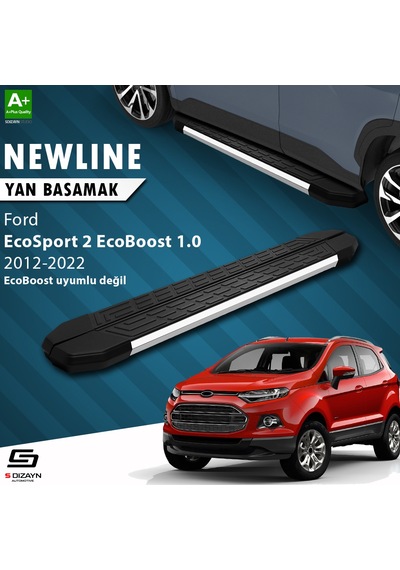 S-dizayn Ford Ecosport 2 Newline Krom Yan Basamak 173 Cm 2012 Üze