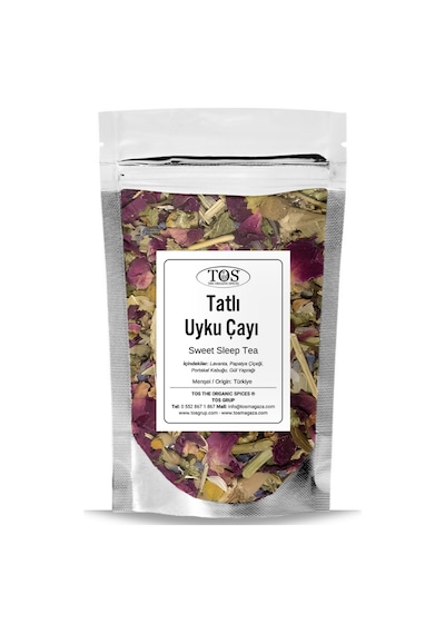 Tos The Organic Spices Tatlı Uyku Çayı 100 G