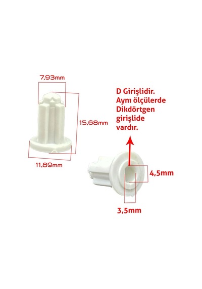 Korkmaz İle Uyumlu A447 Mia Mega Blender Kavrama Dişlisi Parçalayıcı, Çırpıcı Adaptör İçin Model2