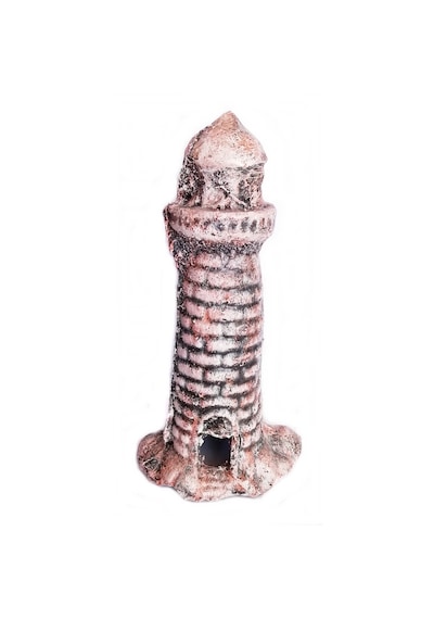 Balıkpet Deniz Feneri Akvaryum Dekoru 14 CM