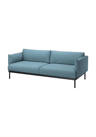 Ikea Açık Mavi Şık Kanepe - 3'lü Kanepe