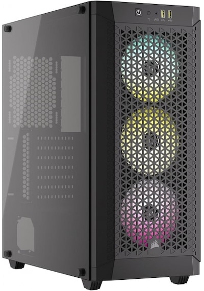 Corsaır 480t 3xar120 Rgb Fanlı Midt Atx Siyah