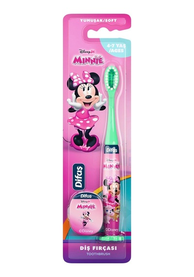 Difaş Disney Mınnıe Çocuk Diş Fırçası 4-7 Yaş
