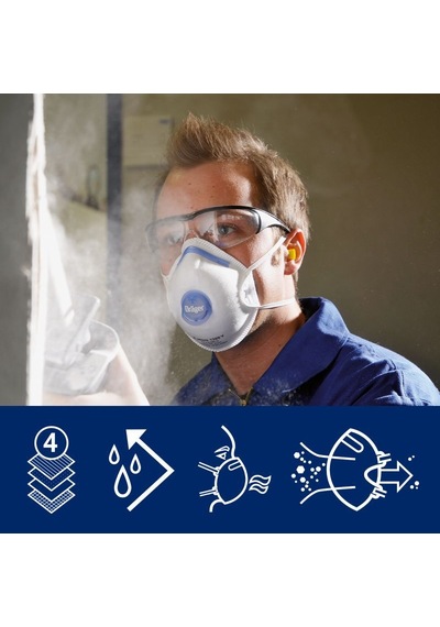 Drager X-plore Aktif Karbonlu 1320 V Odour Ffp2 D Ventilli Odour Toz Maskesi
