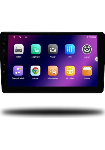 Carplayer Peugeot 407 2005-2011 Uyumlu Android Multimedya 6gb Ram 128gb Hafıza