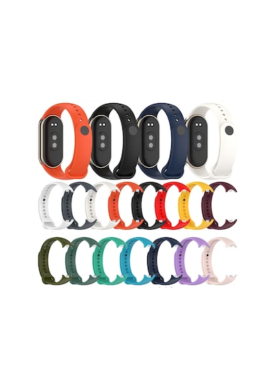 Kyver Silikon Kordon, Mi Band 8 İle Uyumlu Yumuşak Kayış Kyver Silikon Kordon, Mi Band 8 İle Uyumlu Yumuşak Kayış