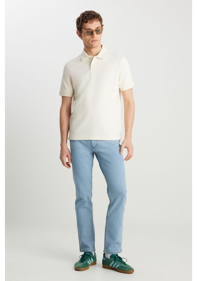 Wrangler Erkek Regular Fit Polo Ekru Erkek Kısa Kol T-shirt Bej Wrangler Erkek Regular Fit Polo Ekru Erkek Kısa Kol T-shirt Bej
