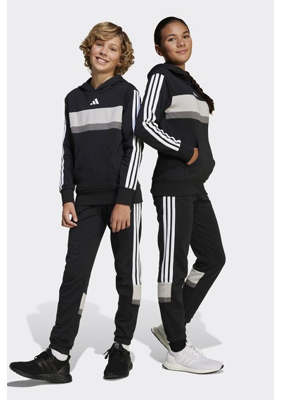 Adidas Seasonal Essentials Tiberio 3-stripes Fleece Çocuk Eşofman Altı Black-white Adidas Seasonal Essentials Tiberio 3-stripes Fleece Çocuk Eşofman Altı Black-white