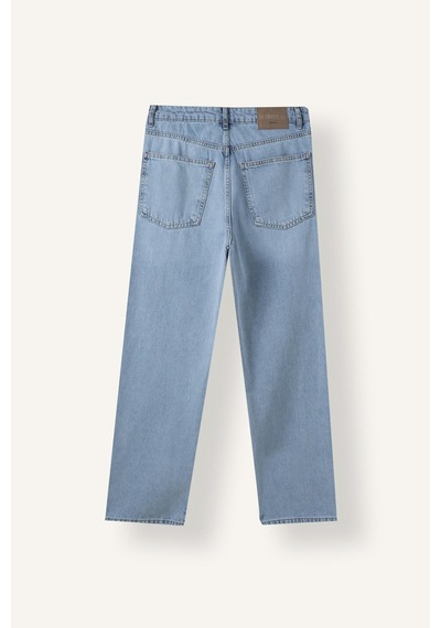 Defacto Baggy Fit Normal Bel Geniş Paça Beş Cepli Jean Pantolon I9312ax26aunm39 Mavi-nm39