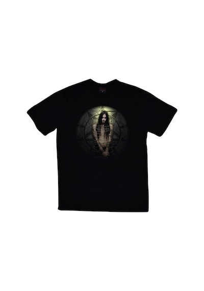 Stoned&Fame Unisex Siyah Dimmu Borgir Baskılı T-shirt SIYAH Siyah