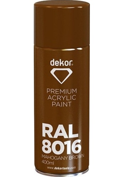 Dekor 658 Sprey Boya 400ml Kahve Ral8016