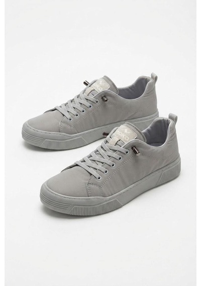 Fort Noka North Rahat Lastik Bağcıklı Sneaker Keten Erkek Ayakkabı GRİ