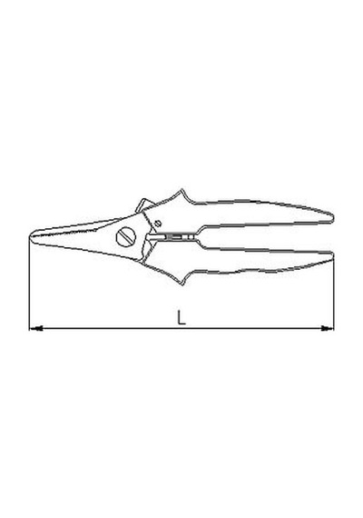 Izeltaş 6740270140 Kombine Çok Amaçlı Makas 140 Mm