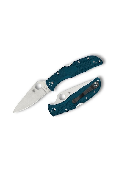 Spyderco Endela Blue Lightweight K390 Plainedge Çakı Mavi