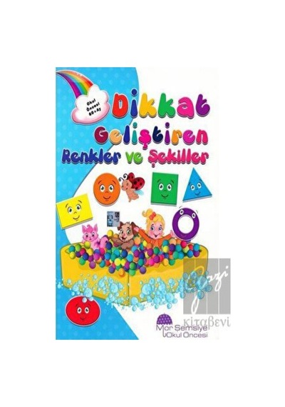 Dikkat Geliştiren Renkler Ve Şekiller Mor Şemsiye  -  Mor Şemsiye