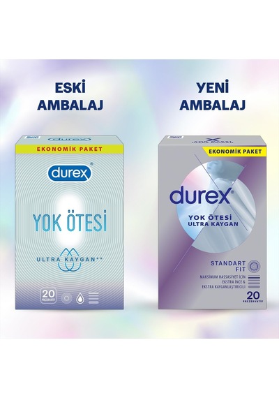 Durex Yok Ötesi Ultra Kaygan İnce Prezervatif 30'lu