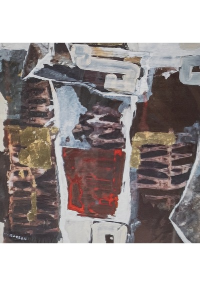 Ruzı Çerçeveli Cam Tablo 80x80cm