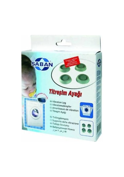 Saban Çamaşır Makinesi Makinası Titreşim Ayağı 4 Adet - 82797670