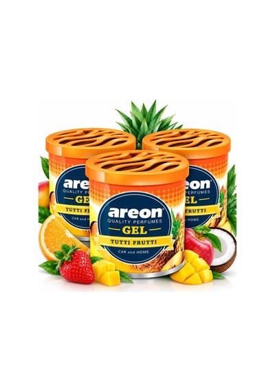 Areon Gel Can Tutti Frutti Araç Bardaklık Kokusu