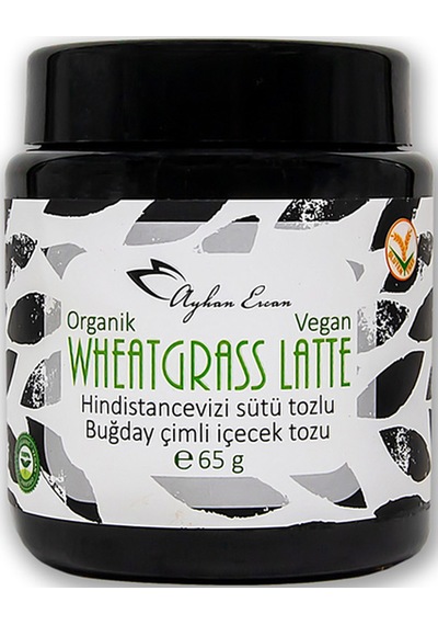 Ayhan Ercan Organik Wheatgrass Latte Buğday Çimi İçecek Tozu 65 G