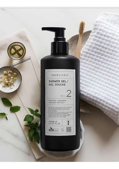 Mercada Siyah No 2 Purifying And Soothing Shower Gel 380 Ml Bergamot Ve Patçuli Özlü Duş Jeli Bergamot