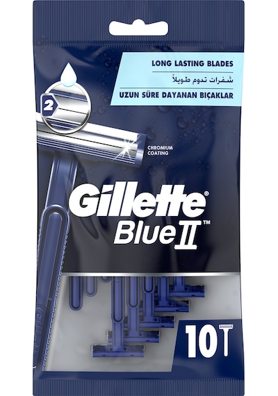 Gillette Blue2 Kullan At Tıraş Bıçağı 10 Adet 2 Adet