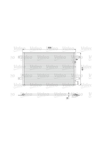 VALEO 814004 Klima Radyatörü A6 05-