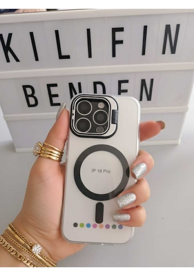 Apple Uyumlu iPhone 16 Pro Magsafe Kılıf Modeli Yeşil