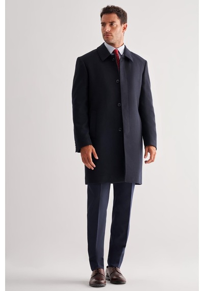 İmza Koyu Lacivert Berberi Yaka Tam Astar Classic Comfort Fit Esnek Kaşe Palto 1005255152 Koyu Lacivert İmza Koyu Lacivert Berberi Yaka Tam Astar Classic Comfort Fit Esnek Kaşe Palto 1005255152 Koyu Lacivert
