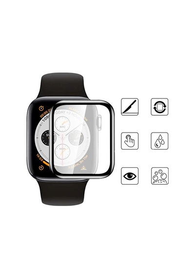Apple Uyumlu  Watch 7 45mm Zore Mat Eko Pmma Pet Saat Ekran Koruyucu