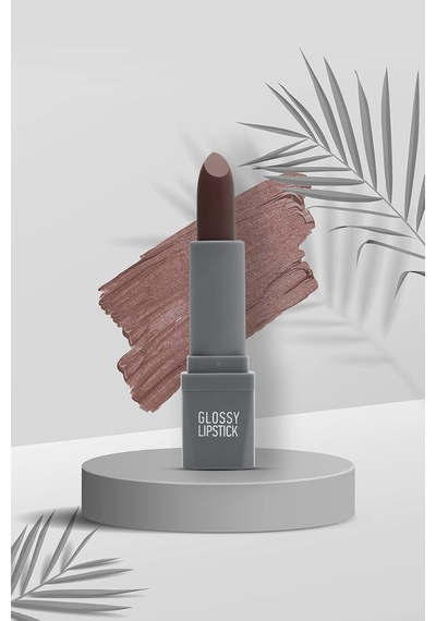 Uzun Süre Kalıcı Yoğun Renk Veren Nemlendirici Parlak Ruj - Glossy Lipstick 316 Dusty Plum Çok Renkli