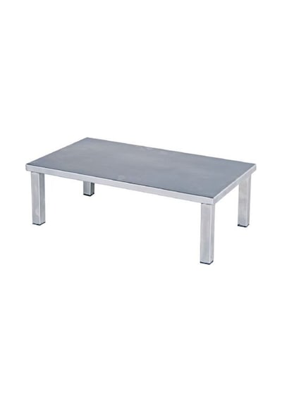 Paslanmaz Metal Tek Basamaklı Eskoba Tm-j1102