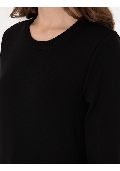 Pierre Cardin Kadın Siyah Kazak /triko 50315758-vr046 Siyah