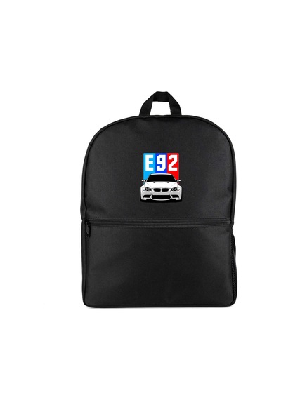 Bmw E92 Siyah Sırt Çantası